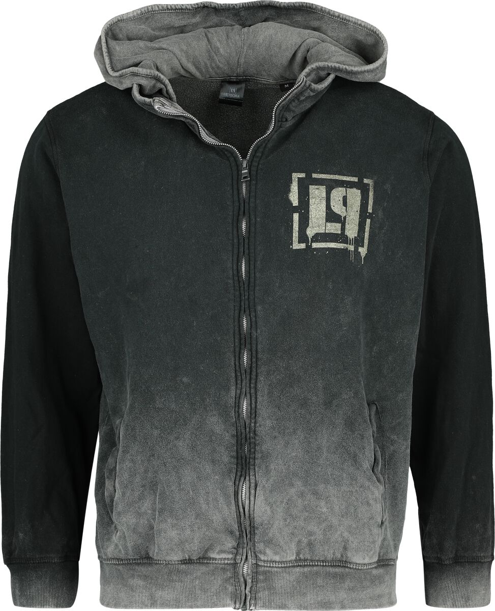Linkin Park Kapuzenjacke - Meteora Spray - S bis XXL - für Männer - Größe XXL - grau - EMP exklusives Merchandise! Linkin Park Kapuzenjacke - Meteora Spray - S bis XXL - für Männer - Größe XXL - grau - EMP exklusives Merchandise! von Linkin Park