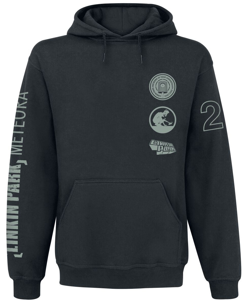 Linkin Park Kapuzenpullover - Meteora 20th Anniversary - S bis XXL - für Männer - Größe M - schwarz  - EMP exklusives Merchandise! von Linkin Park