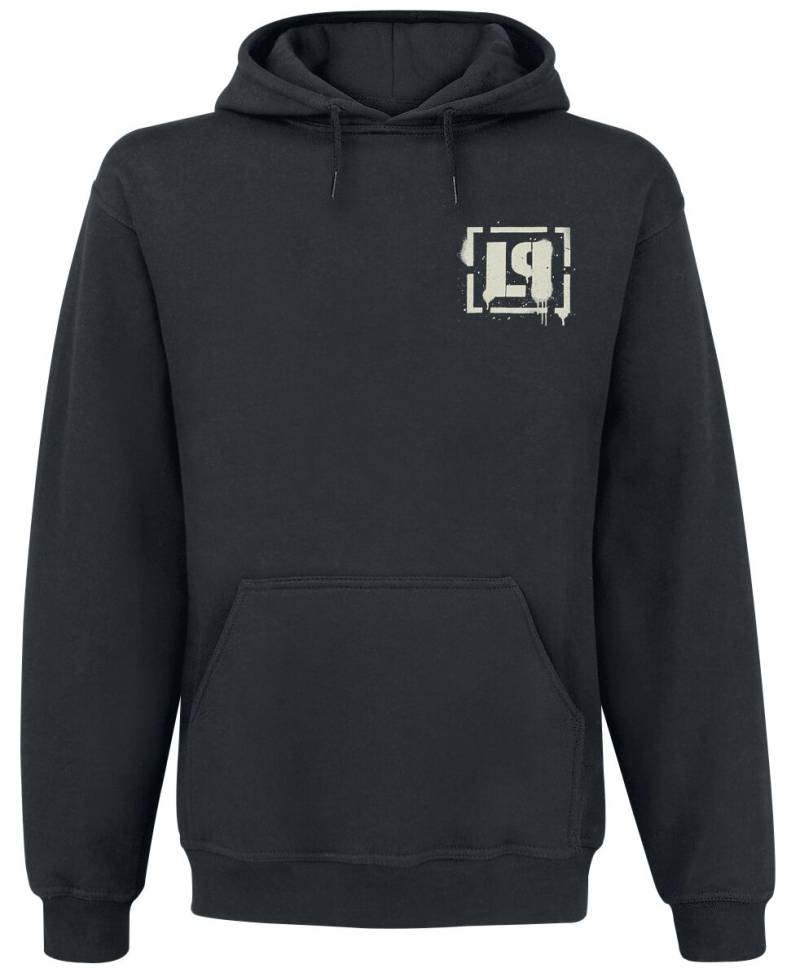 Linkin Park Kapuzenpullover - Meteora Spray - S bis XXL - für Männer - Größe S - schwarz  - Lizenziertes Merchandise! von Linkin Park