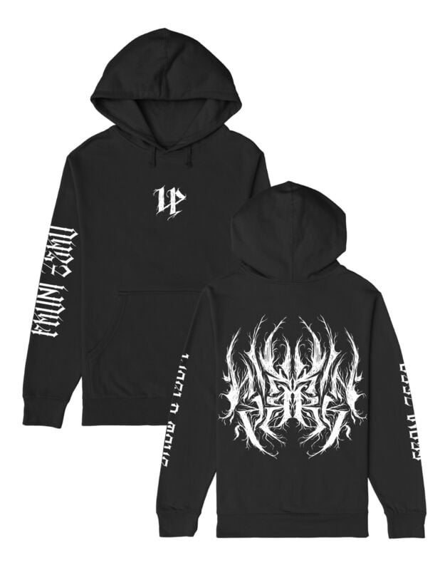 Linkin Park Kapuzenpullover - Tour 2025 Hoodie - S bis L - für Männer - Größe L - schwarz  - Lizenziertes Merchandise! von Linkin Park