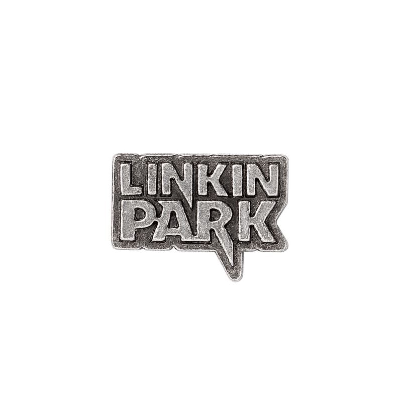 Linkin Park Logo Pin silberfarben von Linkin Park