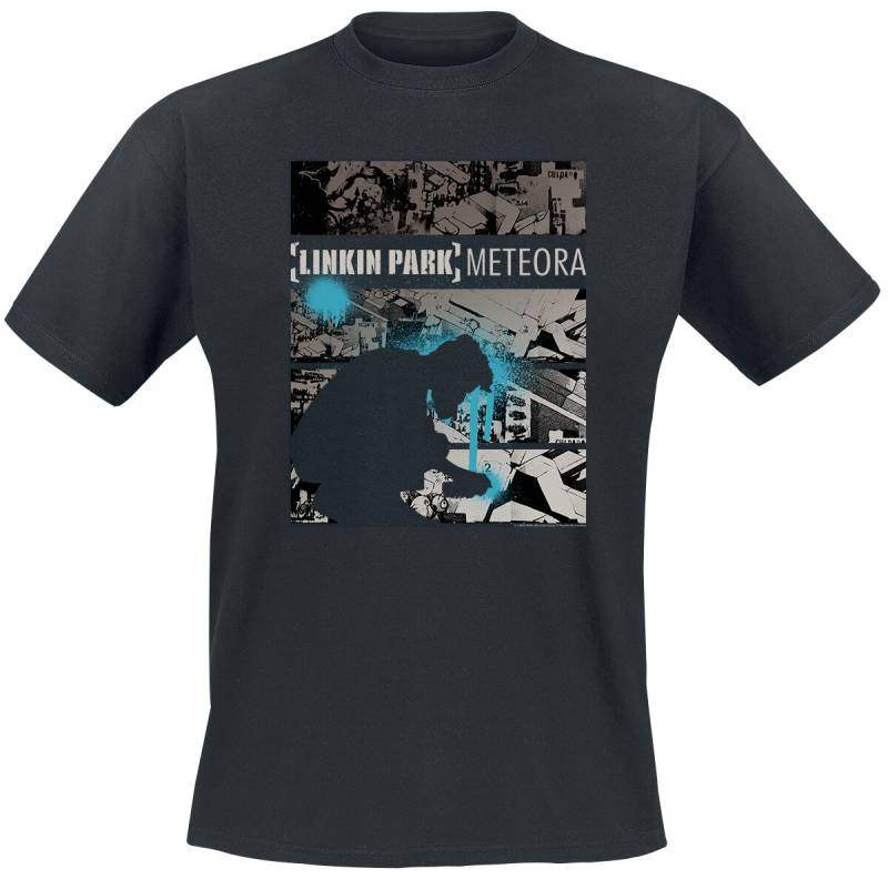 Linkin Park Meteora Drip Collage T-Shirt schwarz in 4XL von Linkin Park