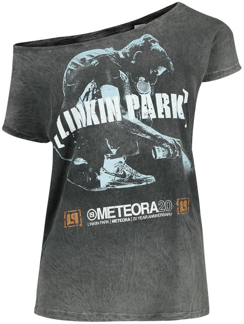 Linkin Park Overlay T-Shirt grau in S von Linkin Park
