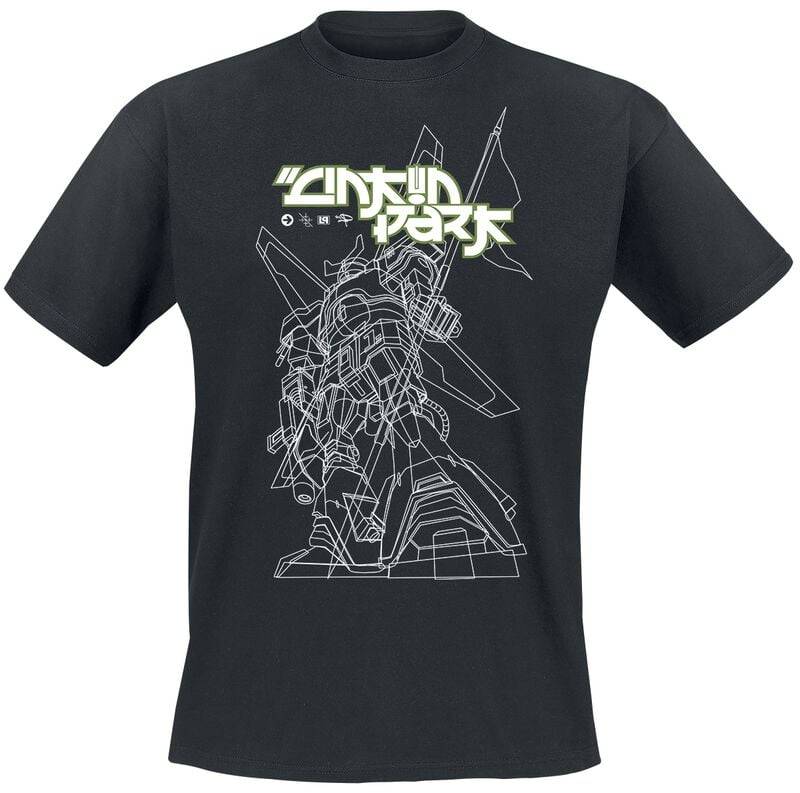 Linkin Park Reanimation Mega Bot T-Shirt schwarz in L von Linkin Park