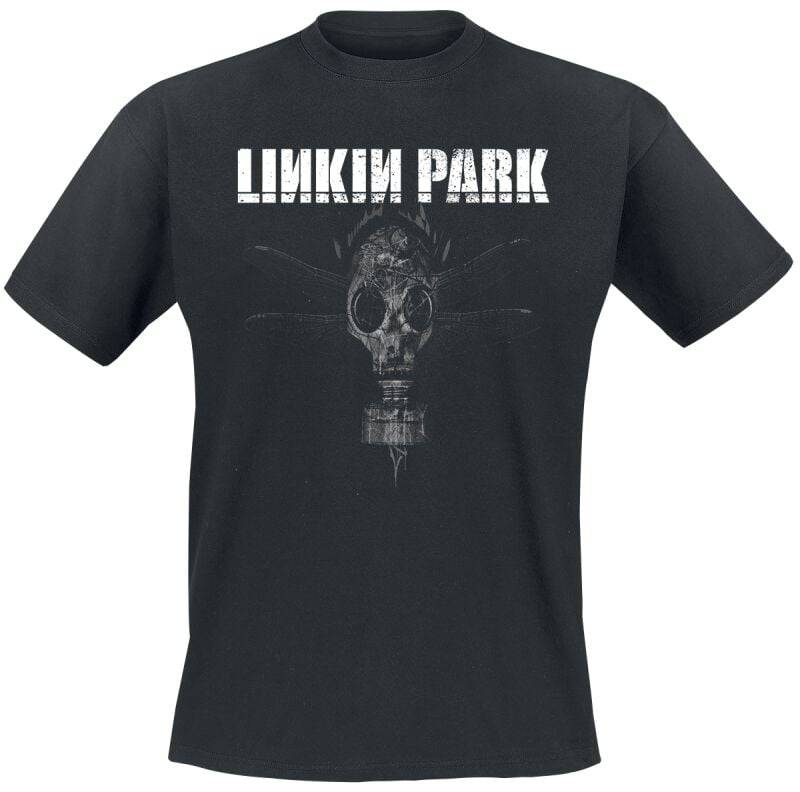 Linkin Park T-Shirt - Gas Mask - S bis XXL - für Männer - Größe M - schwarz  - Lizenziertes Merchandise! Linkin Park T-Shirt - Gas Mask - S bis XXL - für Männer - Größe M - schwarz  - Lizenziertes Merchandise! von Linkin Park