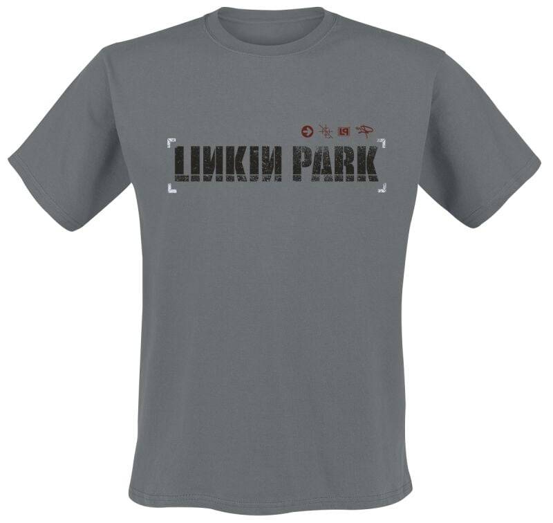 Linkin Park T-Shirt - Hybrid Theory - S bis XXL - für Männer - Größe S - charcoal  - Lizenziertes Merchandise! Linkin Park T-Shirt - Hybrid Theory - S bis XXL - für Männer - Größe S - charcoal  - Lizenziertes Merchandise! von Linkin Park