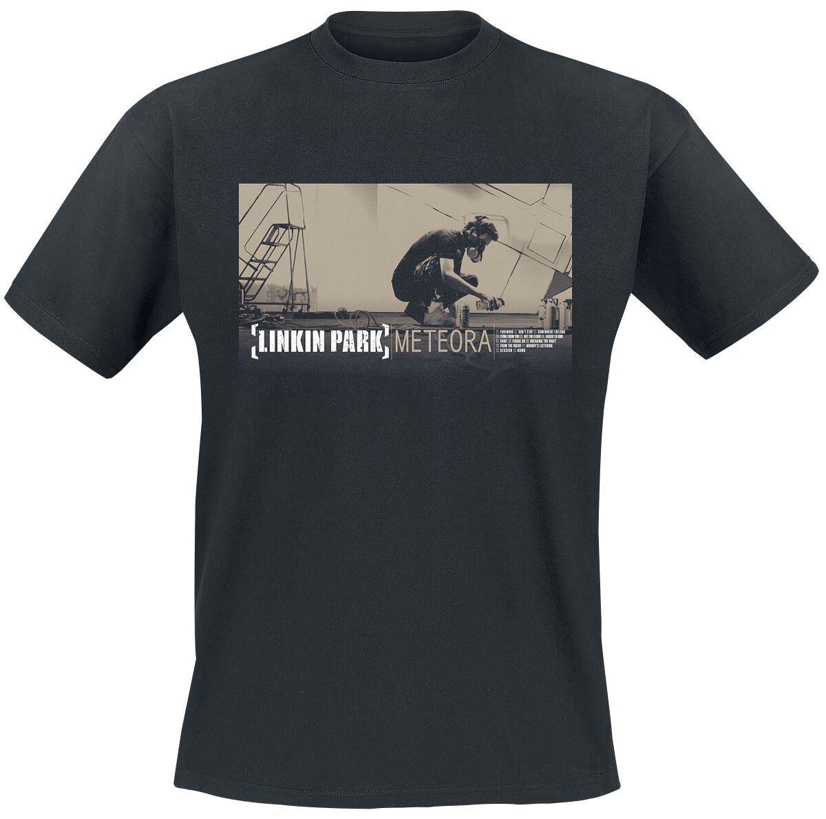Linkin Park T-Shirt - Meteora - S bis 3XL - Größe XXL - schwarz  - EMP exklusives Merchandise! Linkin Park T-Shirt - Meteora - S bis 3XL - Größe XXL - schwarz  - EMP exklusives Merchandise! von Linkin Park