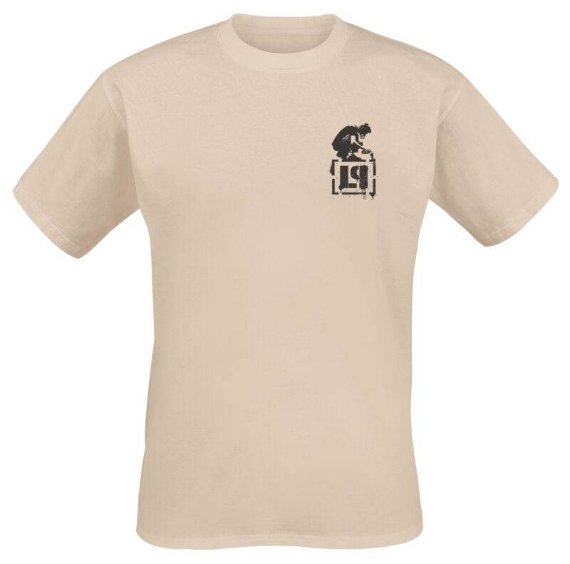 Linkin Park T-Shirt - Meteora Spray - S bis XXL - für Männer - Größe S - sand  - Lizenziertes Merchandise! Linkin Park T-Shirt - Meteora Spray - S bis XXL - für Männer - Größe S - sand  - Lizenziertes Merchandise! von Linkin Park