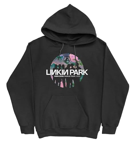 Linkin Park Unisex Official Merchandise from Zero Silhouettes Tour Hoodie Kapuzenpullover, Schwarz, XX-Large Linkin Park Unisex Official Merchandise from Zero Silhouettes Tour Hoodie Kapuzenpullover, Schwarz, XX-Large von Linkin Park