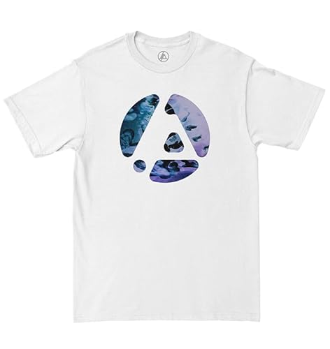 Linkin Park from Zero Official Merch Logo Tour Damen T-Shirt, Weiss/opulenter Garten, Groß von Linkin Park