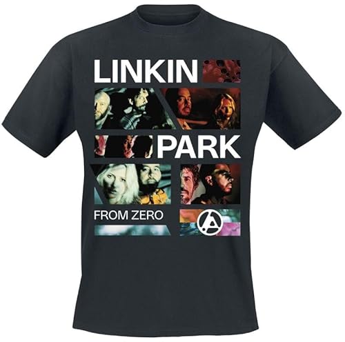 Linkin Park from Zero Radiant Männer T-Shirt schwarz XXL 100% Baumwolle Band-Merch, Bands von Linkin Park