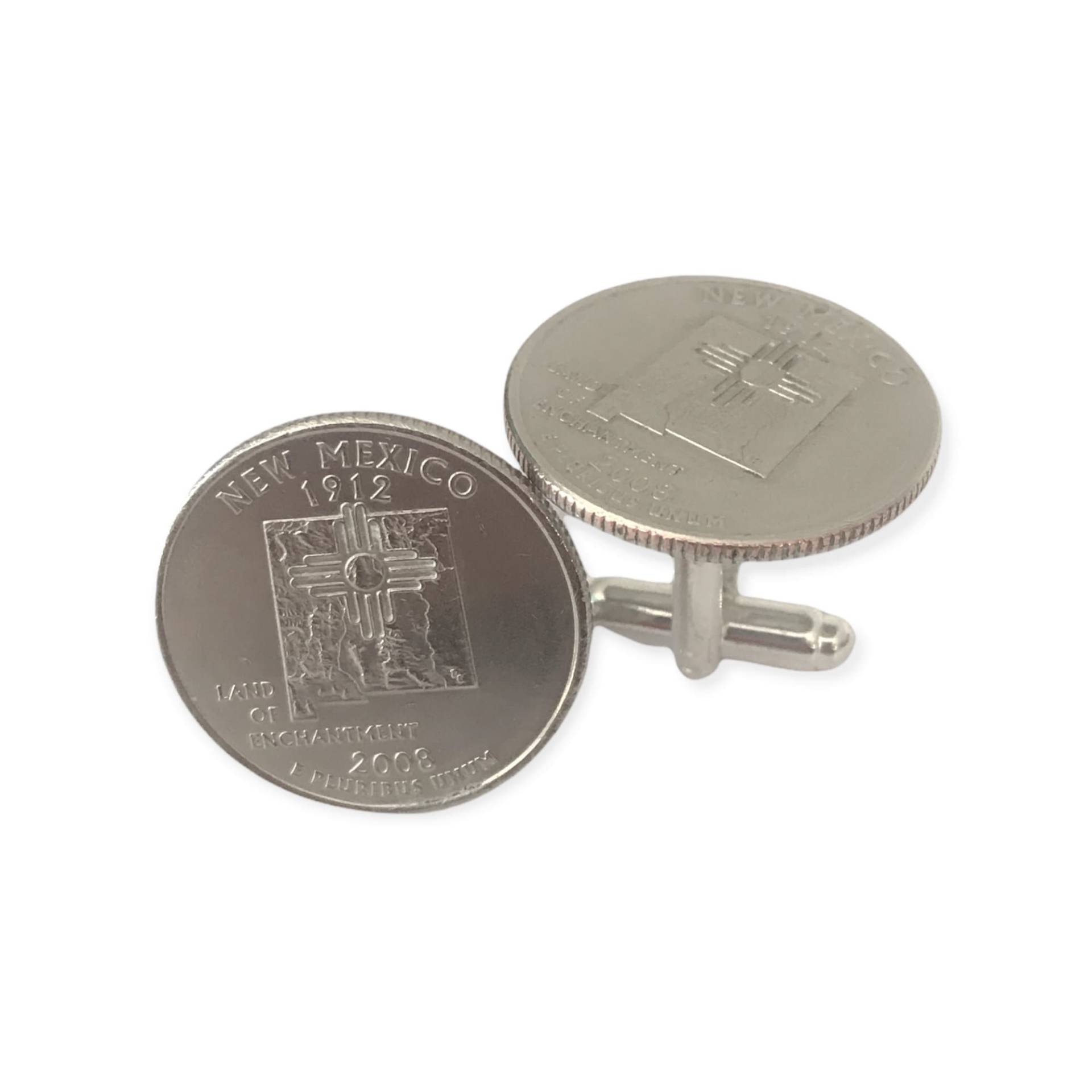 New Mexico Quarter Manschettenknöpfe, State Coin Manschettenknöpfe von LinksOffTheCuff