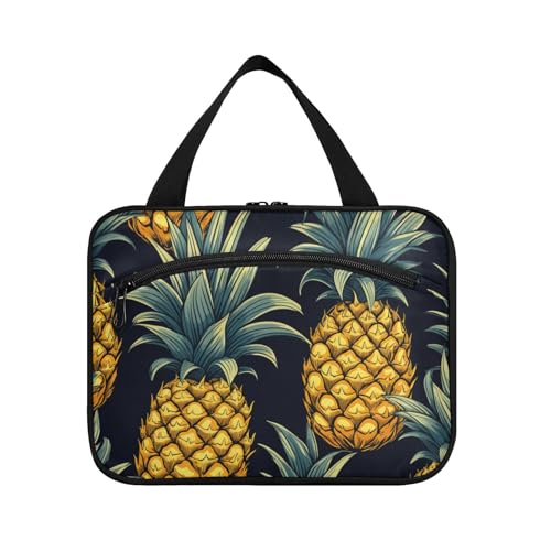 Linnyio Aquarell Papagei Muster Hängende Reise-Toilettenartikel-Kosmetik-Make-Up-Tasche,Große Kapazität Faltbare Aufbewahrung Kulturbeutel für Damen Mädchen von Linnyio