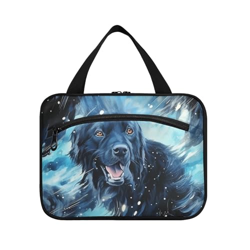 Linnyio Aquarellkunst Zebra Hängende Reise-Toilettenartikel-Kosmetik-Make-Up-Tasche,Große Kapazität Faltbare Aufbewahrung Kulturbeutel für Damen Mädchen von Linnyio