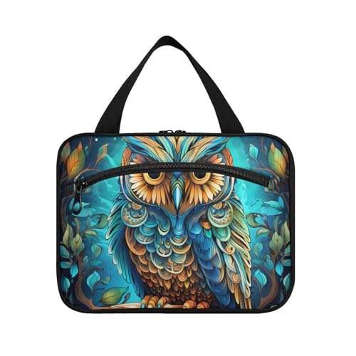 Linnyio Musikinstrumente Cartoon Hängende Reise-Toilettenartikel-Kosmetik-Make-Up-Tasche,Große Kapazität Faltbare Aufbewahrung Kulturbeutel für Damen Mädchen von Linnyio