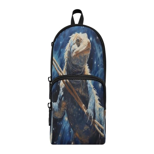 Linnyio Stern Blau Komodowaran Federmäppchen,Lustige Schultasche,Stifttaschen für Kinder und Jungen Linnyio Stern Blau Komodowaran Federmäppchen,Lustige Schultasche,Stifttaschen für Kinder und Jungen von Linnyio