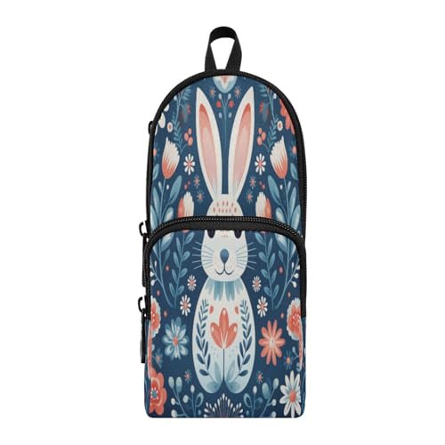 Linnyio Süßer Osterhase Federmäppchen,Lustige Schultasche,Stifttaschen für Kinder und Jungen Linnyio Süßer Osterhase Federmäppchen,Lustige Schultasche,Stifttaschen für Kinder und Jungen von Linnyio