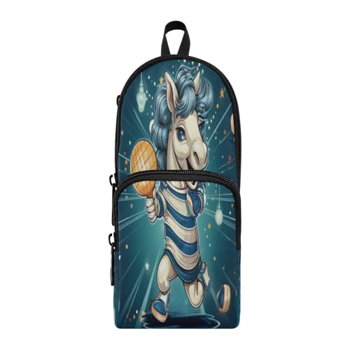 Linnyio Süßes Blaues Einhorn Federmäppchen,Lustige Schultasche,Stifttaschen für Kinder und Jungen Linnyio Süßes Blaues Einhorn Federmäppchen,Lustige Schultasche,Stifttaschen für Kinder und Jungen von Linnyio