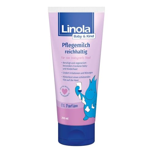 LINOLA Baby & Kind Pflegemilch reichhaltig 200 ml von Linola