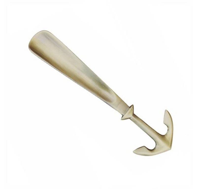 Linoows Schuhlöffel Schuhanzieher mit Anker Griff aus Altmessing 25 cm, maritimer Schuhlöffel mit Anker Griff aus brüniertem Messing 25 cm. Linoows Schuhlöffel Schuhanzieher mit Anker Griff aus Altmessing 25 cm, maritimer Schuhlöffel mit Anker Griff aus brüniertem Messing 25 cm. von Linoows