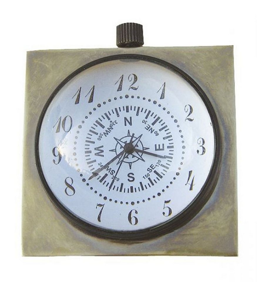 Linoows Taschenuhr Glaskugel-Uhr Lupenuhr aus Messing maritime Taschenuhr, Kapitänsuhr aus Messing als Kugeluhr Linoows Taschenuhr Glaskugel-Uhr Lupenuhr aus Messing maritime Taschenuhr, Kapitänsuhr aus Messing als Kugeluhr von Linoows