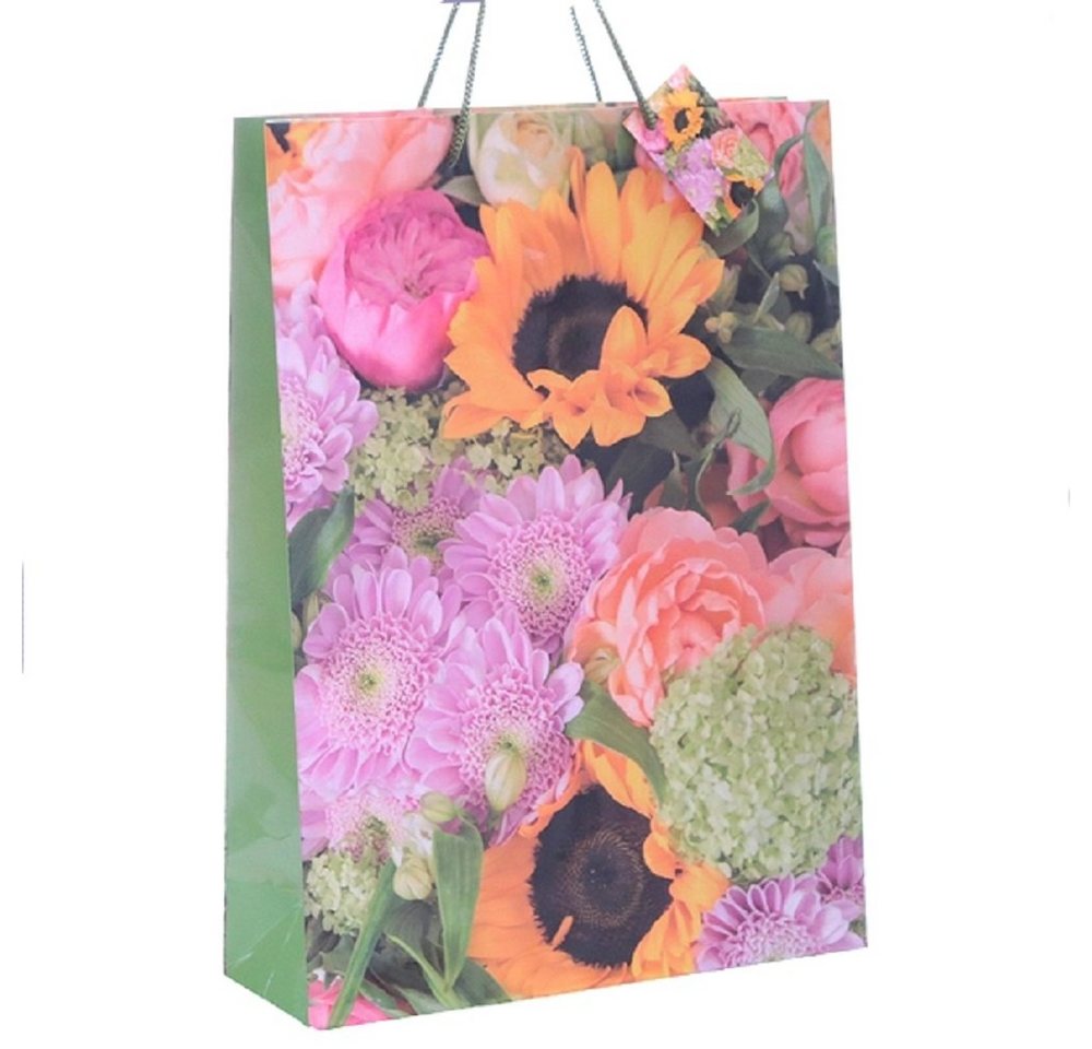 Linoows Tragetasche 10 Stück Geschenktüte Sommerstrauß Papiertüten Tragetaschen, Große Papiertragetaschen Linoows Tragetasche 10 Stück Geschenktüte Sommerstrauß Papiertüten Tragetaschen, Große Papiertragetaschen von Linoows