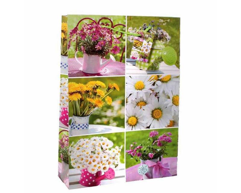 Linoows Tragetasche 10 Stück Geschenktüten `Frühlingssträuße`, Tüten, 10 Große Papiertragetaschen Linoows Tragetasche 10 Stück Geschenktüten `Frühlingssträuße`, Tüten, 10 Große Papiertragetaschen von Linoows