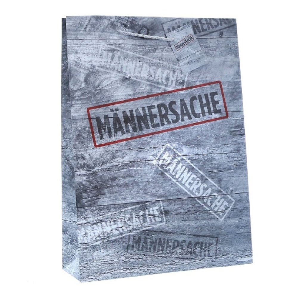 Linoows Tragetasche 10 Stück Geschenktüten `Männersache`, Tüten, Große Papiertragetaschen Linoows Tragetasche 10 Stück Geschenktüten `Männersache`, Tüten, Große Papiertragetaschen von Linoows