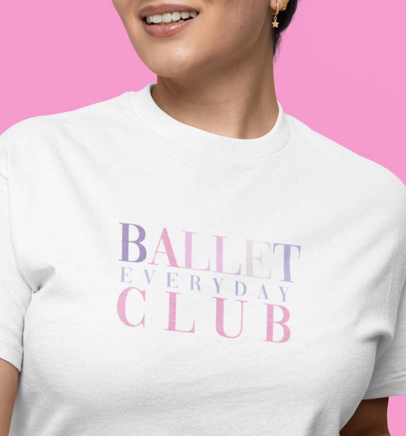 Ballet Everyday Club Unisex Cotton Tshirt, Eu, Dancers Tshirt, Dancer Gift, Ballet Teacher, Ballett Geschenk, Ballett Lehrer Ballet Everyday Club Unisex Cotton Tshirt, Eu, Dancers Tshirt, Dancer Gift, Ballet Teacher, Ballett Geschenk, Ballett Lehrer von LinoundPolly