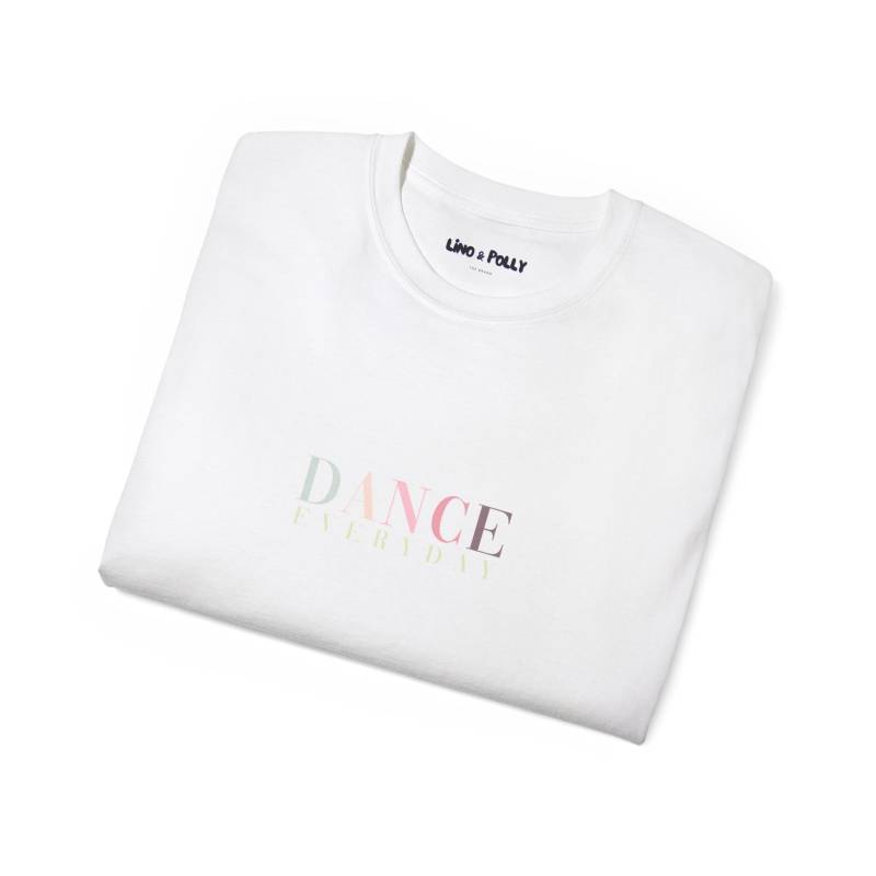 Dance Everyday Unisex Cotton Tshirt, Us, Dance Lovers, Dancers Tshirt, Dancer Gift, Teacher, Gift For Her, Tanz Geschenk Dance Everyday Unisex Cotton Tshirt, Us, Dance Lovers, Dancers Tshirt, Dancer Gift, Teacher, Gift For Her, Tanz Geschenk von LinoundPolly