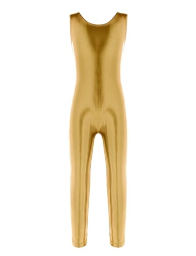 Linyuir Mädchen Kinder Ballettanz Gymnastik Leder Body Sport Yoga Kombination Leotard Bodysuit Performance Kostüm Tanzbekleidung Jahre Gold 158-164 Linyuir Mädchen Kinder Ballettanz Gymnastik Leder Body Sport Yoga Kombination Leotard Bodysuit Performance Kostüm Tanzbekleidung Jahre Gold 158-164 von Linyuir