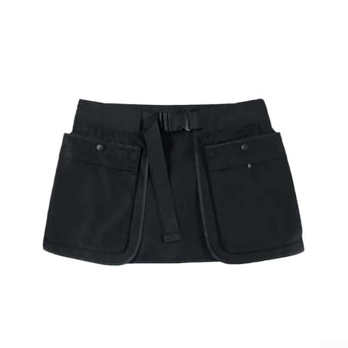 Funktionelle Wandergürteltasche, feuchtigkeitsbeständige Hüfttasche mit 3 Taschen für Camping und Outdoor, Schwarz von Lioaeust