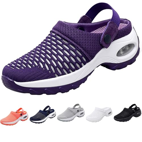 Breathable & Comfortable Design: The mesh upper ensures excellent airflow, keeping feet cool and dry. The stretchy, adaptive material provides a snug yet non-restrictive fit, ideal for wide feet. Perf von Liocwocne