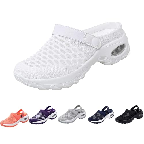 Breathable & Comfortable Design: The mesh upper ensures excellent airflow, keeping feet cool and dry. The stretchy, adaptive material provides a snug yet non-restrictive fit, ideal for wide feet. Perf von Liocwocne