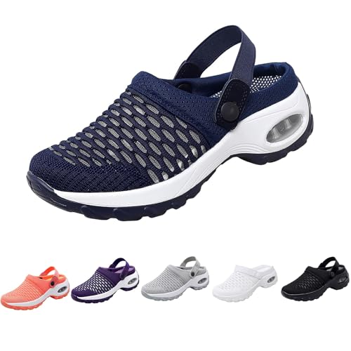 Breathable & Comfortable Design: The mesh upper ensures excellent airflow, keeping feet cool and dry. The stretchy, adaptive material provides a snug yet non-restrictive fit, ideal for wide feet. Perf von Liocwocne