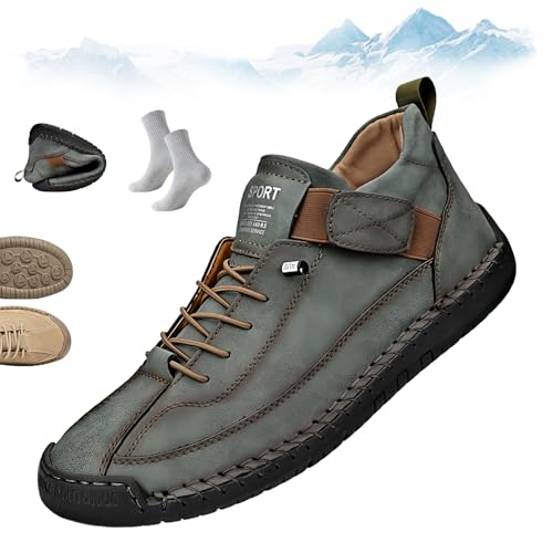 Elira Bequeme, StüTzende Sneakers, Novae Fashion Schuhe mit FußGewöLbeunterstüTzung, Unisex BarfußSchuhe Wasserdicht, Slip on Sneakers, Ideal für Alle Jahreszeiten(B,47) von Liocwocne