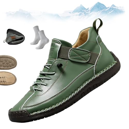 Elira Bequeme, StüTzende Sneakers, Novae Fashion Schuhe mit FußGewöLbeunterstüTzung, Unisex BarfußSchuhe Wasserdicht, Slip on Sneakers, Ideal für Alle Jahreszeiten(M,40) von Liocwocne