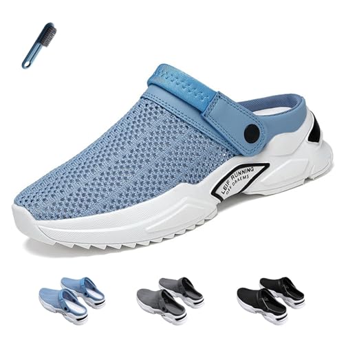 Liocwocne 2025 Neue Hohle OrthopäDische Sommersandalen, OrthopäDische Sandalen Damen Modern, Sandalen & Slides füR Damen und Herren, Geeignet füR Wanderungen und Urlaubsreisen(Blau,47) von Liocwocne