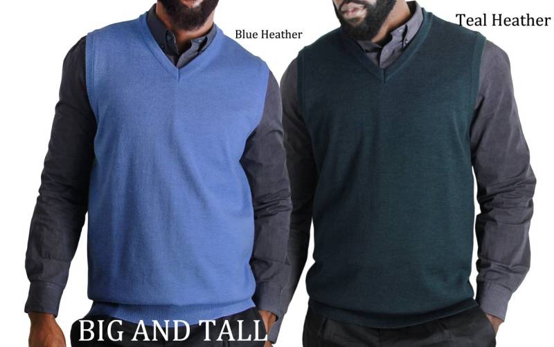 Große Herren Pullover Weste von Liokoinc