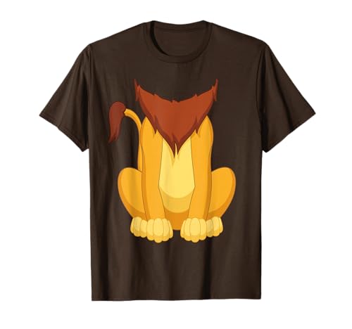 Löwenshirt Erwachsene Herren Damen Kinder Löwe Kostüm T-Shirt Löwenshirt Erwachsene Herren Damen Kinder Löwe Kostüm T-Shirt von Lion Costume Shirts