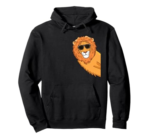 Cool Lion Lover Wild Cat Lion für Kinder Pullover Hoodie von Lion Gifts For Men & Women