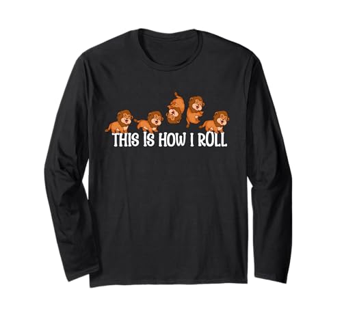 Lustiger Löwenliebhaber Kinder Männer Wildcat Löwe Langarmshirt Lustiger Löwenliebhaber Kinder Männer Wildcat Löwe Langarmshirt von Lion Gifts For Men & Women