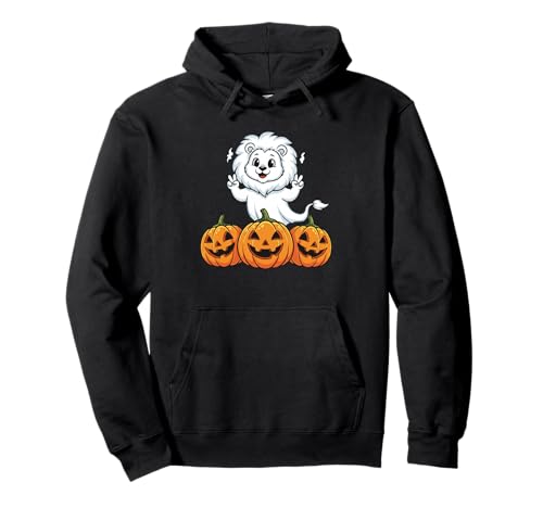 Lustiger Löwen-Geist Kürbis Boo Halloween Kinder Herren Damen Pullover Hoodie Lustiger Löwen-Geist Kürbis Boo Halloween Kinder Herren Damen Pullover Hoodie von Lion Lovers Halloween Ghost Pumpkin Outfits