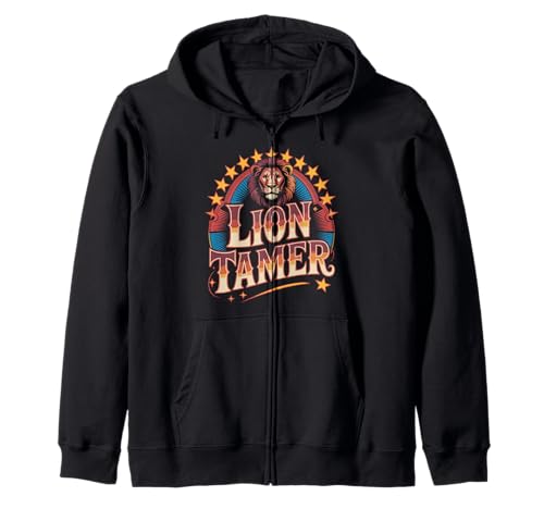 Löwe Tamer Shirt Herren Damen Kostüm Ringmaster Kostüm Kapuzenjacke Löwe Tamer Shirt Herren Damen Kostüm Ringmaster Kostüm Kapuzenjacke von Lion Tamer Designs By ShirtZilla
