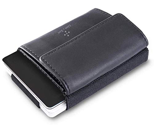 Lion & Son Pocket2 - Mini-Wallet Geldbörse Kompatibel mit AirTag* & RFID-Blockierung* - Kartenetui I bis 14 Kreditkarten Slim Geldbeutel - Kunst-Leder Münzfach Portemonnaie Geldtasche Lion & Son Pocket2 - Mini-Wallet Geldbörse Kompatibel mit AirTag* & RFID-Blockierung* - Kartenetui I bis 14 Kreditkarten Slim Geldbeutel - Kunst-Leder Münzfach Portemonnaie Geldtasche von Lion & Son