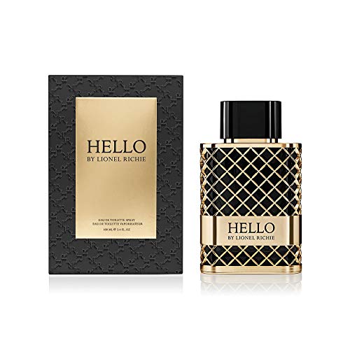 Lionel Richie Hello For Men - Classic Yet Adventurous, Effortlessly Seductive Eau De Toilette For Him - Refreshing Fougère Blend With Warm, Amber Notes - Intense, Long Lasting Fragrance - 3.4 oz von Lionel Richie