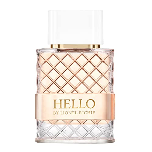 Lionel Richie Hello for Women – Ein üppiger, süßer und verwöhnender Duft – leichtes, romantisches Chypre-Eau de Toilette mit Noten von Birne und Jasmin – frischer, femininer und langanhaltender Duft – von Lionel Richie