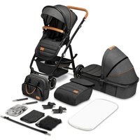 lionelo Kombikinderwagen Amber 2-in-1 Grey Graphite von Lionelo