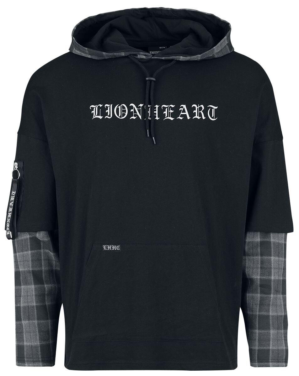 Lionheart EMP Signature Collection - Oversize Langarmshirt schwarz grau in XXL von Lionheart