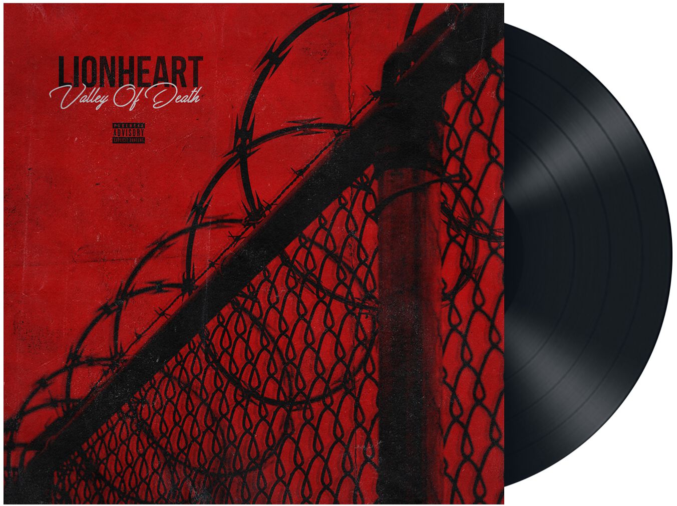 Lionheart Valley of death LP multicolor von Lionheart